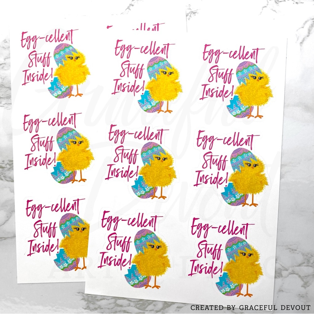 🐰 Easter Bundle Variety Pack - (96ct.) Stickers - Picture 3 of 6